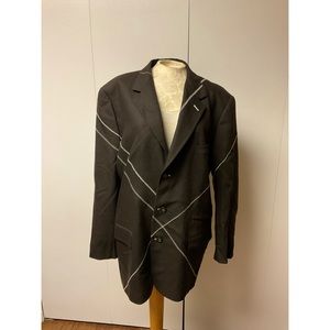 Vintage Moschino unisex blazer size XL with detailed lining in great condition